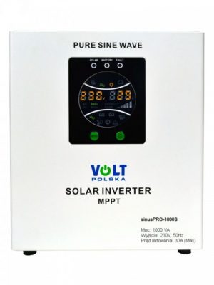 UPS invertor sinus pur 12V, 700 Watt, incarcator solar 30A MPPT inclus